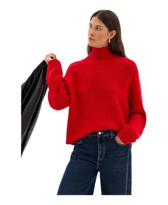 Women's Cora 100% Cashmere Funnel Sweater