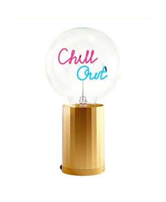 Bulb Chill Out  with Base Table Lamp Portable