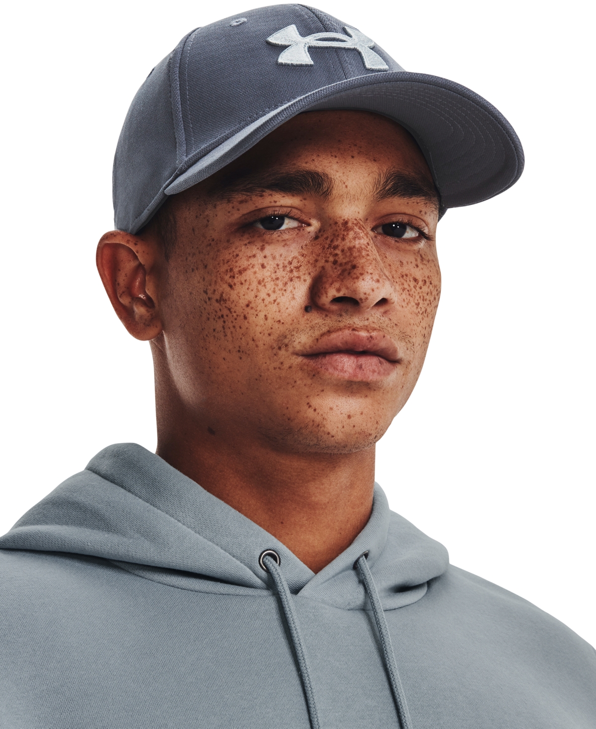 Under Armour Men's Ua Blitzing Baseball Hat - Downpour Gray