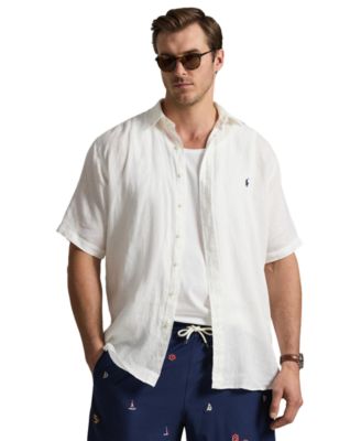 Men's Big & Tall Linen Shirt