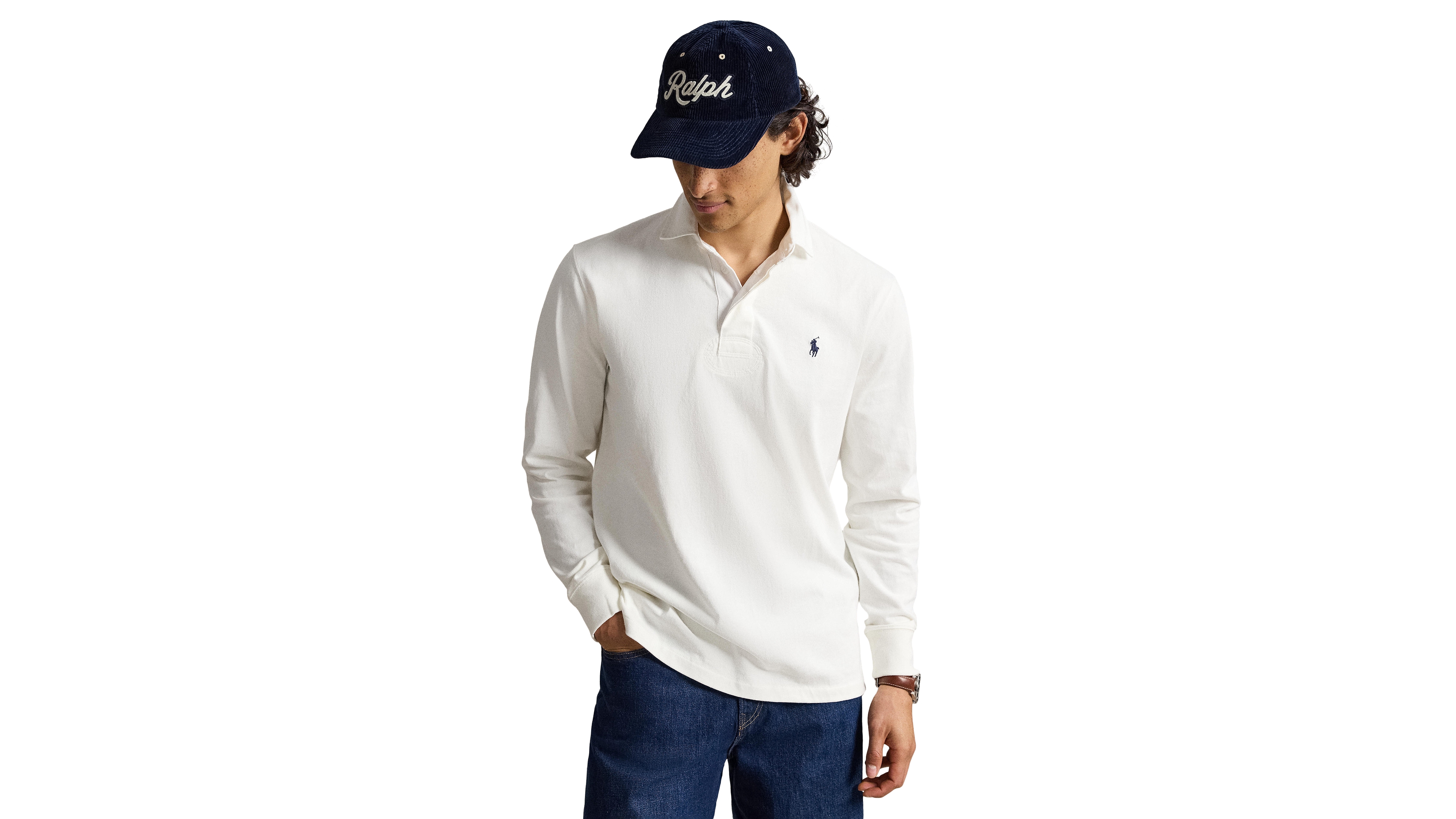 Polo Ralph Lauren Men's The Iconic Rugby Collar Shirt