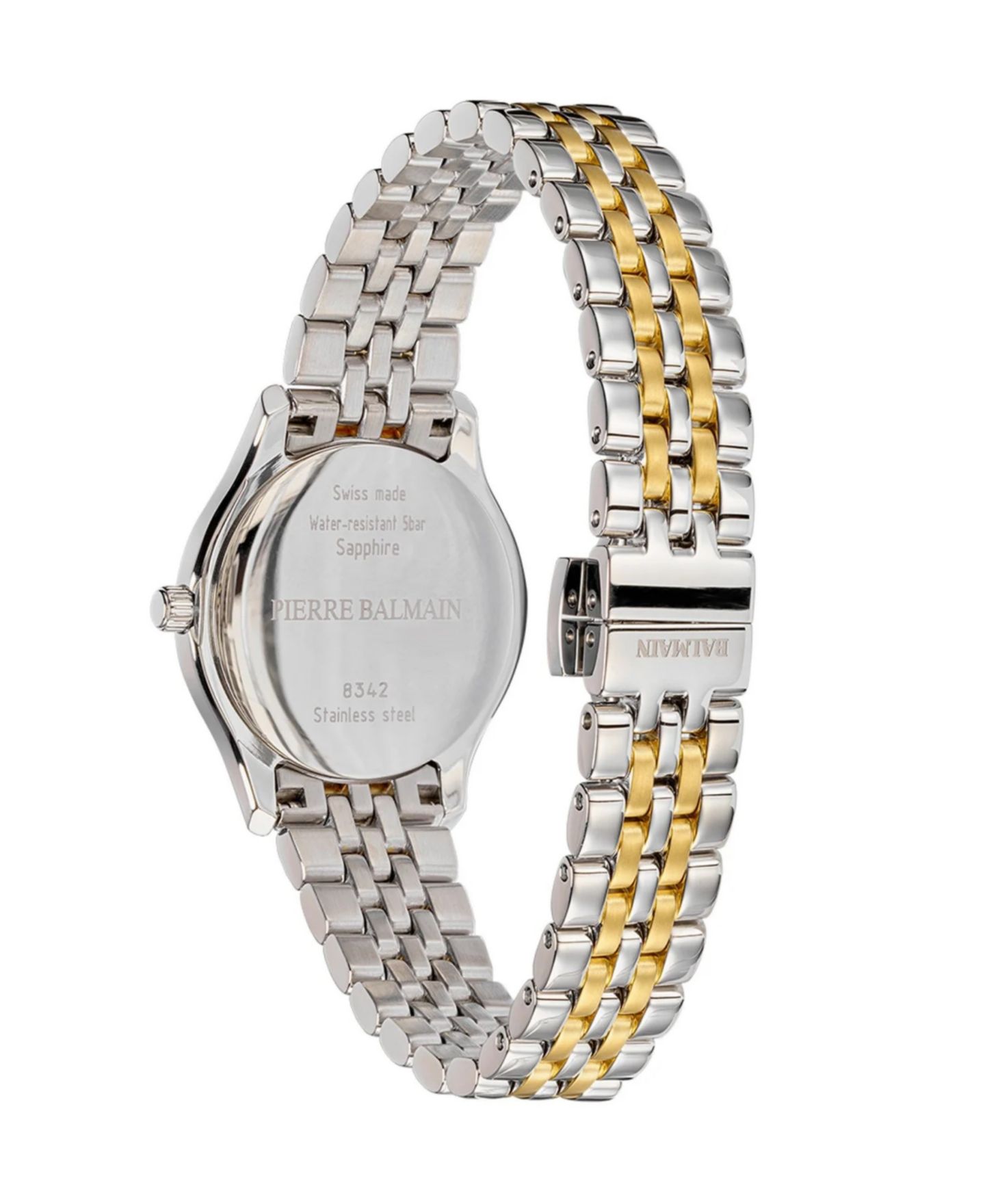 Женские часы Balmain Swiss Quartz Beleganza Analog Date Two-Tone Stainless Steel Bracelet Watch 27mm — фото 3