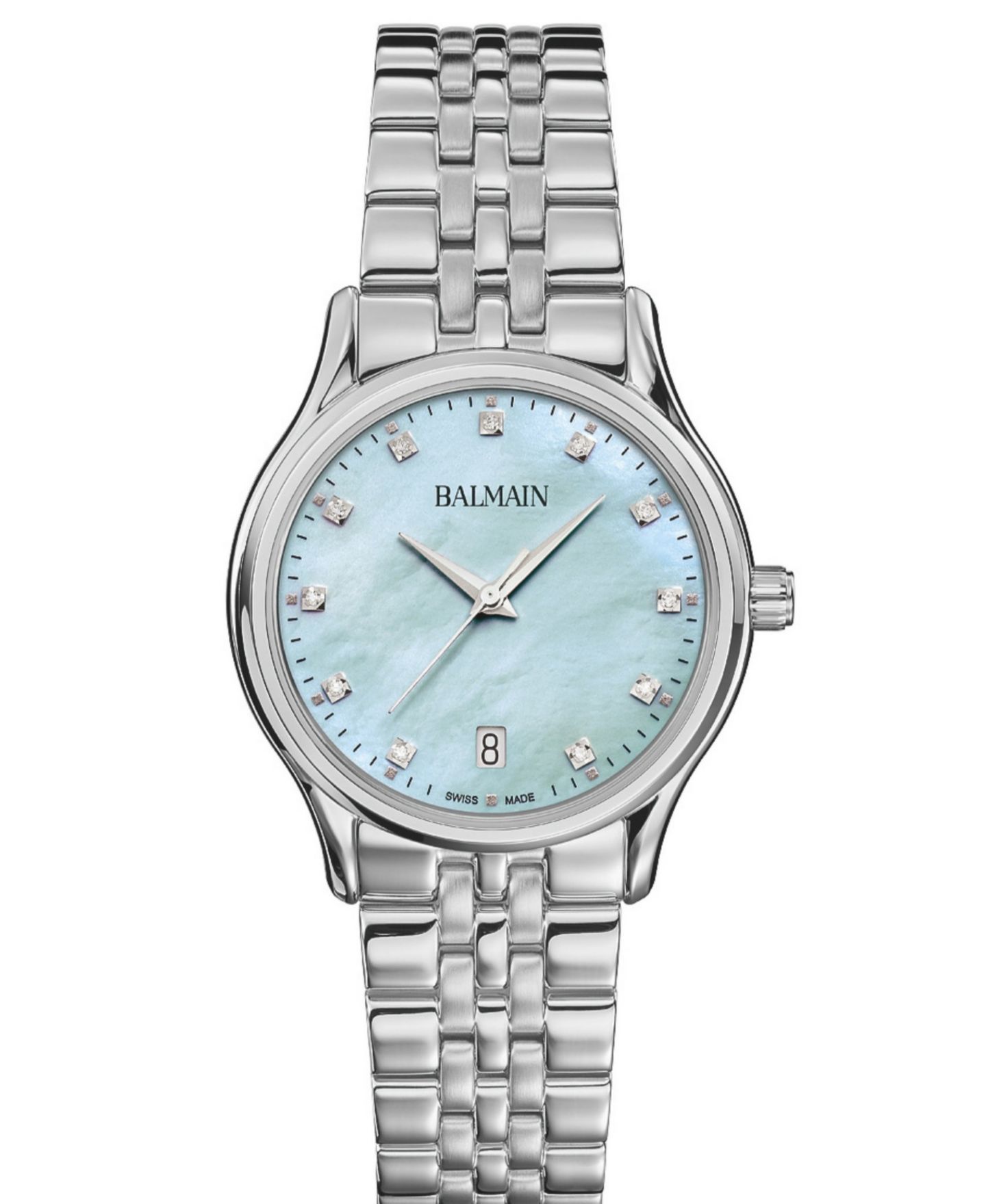 Женские часы Balmain Swiss Quartz Beleganza Silver Stainless Steel 32mm — фото 1
