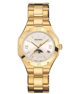 Women's Be Balmain Swiss Quartz Silver Stainless Steel Bracelet Watch 33mm