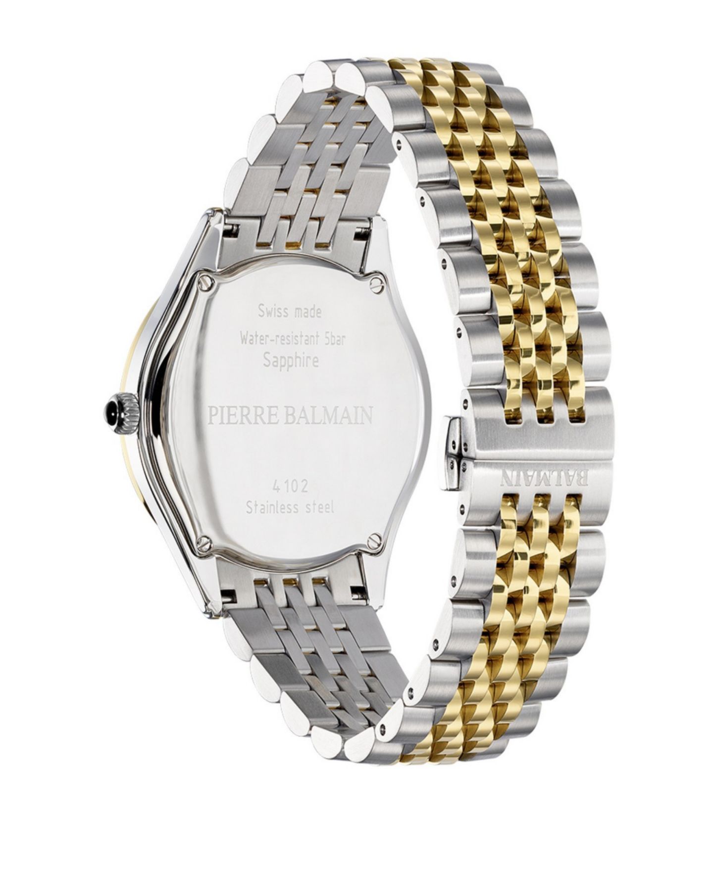 Мужские часы Balmain Swiss Quartz Classic R Two-Tone Stainless Steel Bracelet Watch 41mm — фото 3