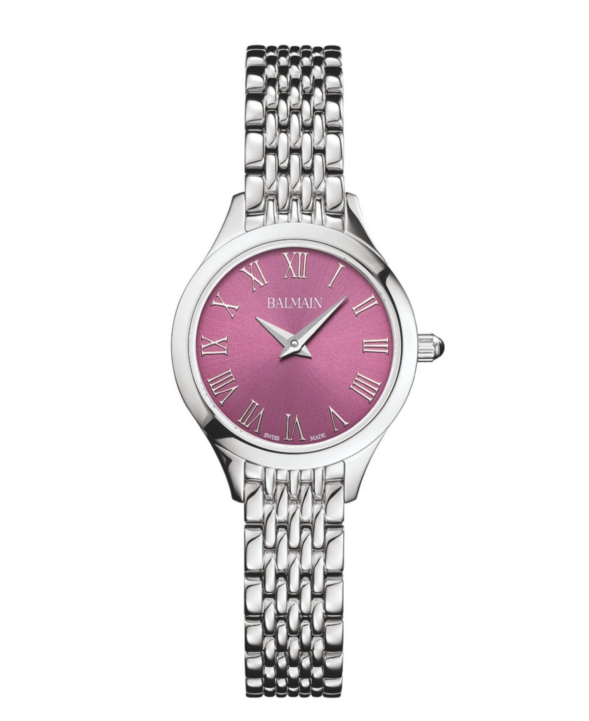 Balmain Women's Swiss Quartz Analog Balmain Ii Xs Silver Stainless Steel Watch 25mm