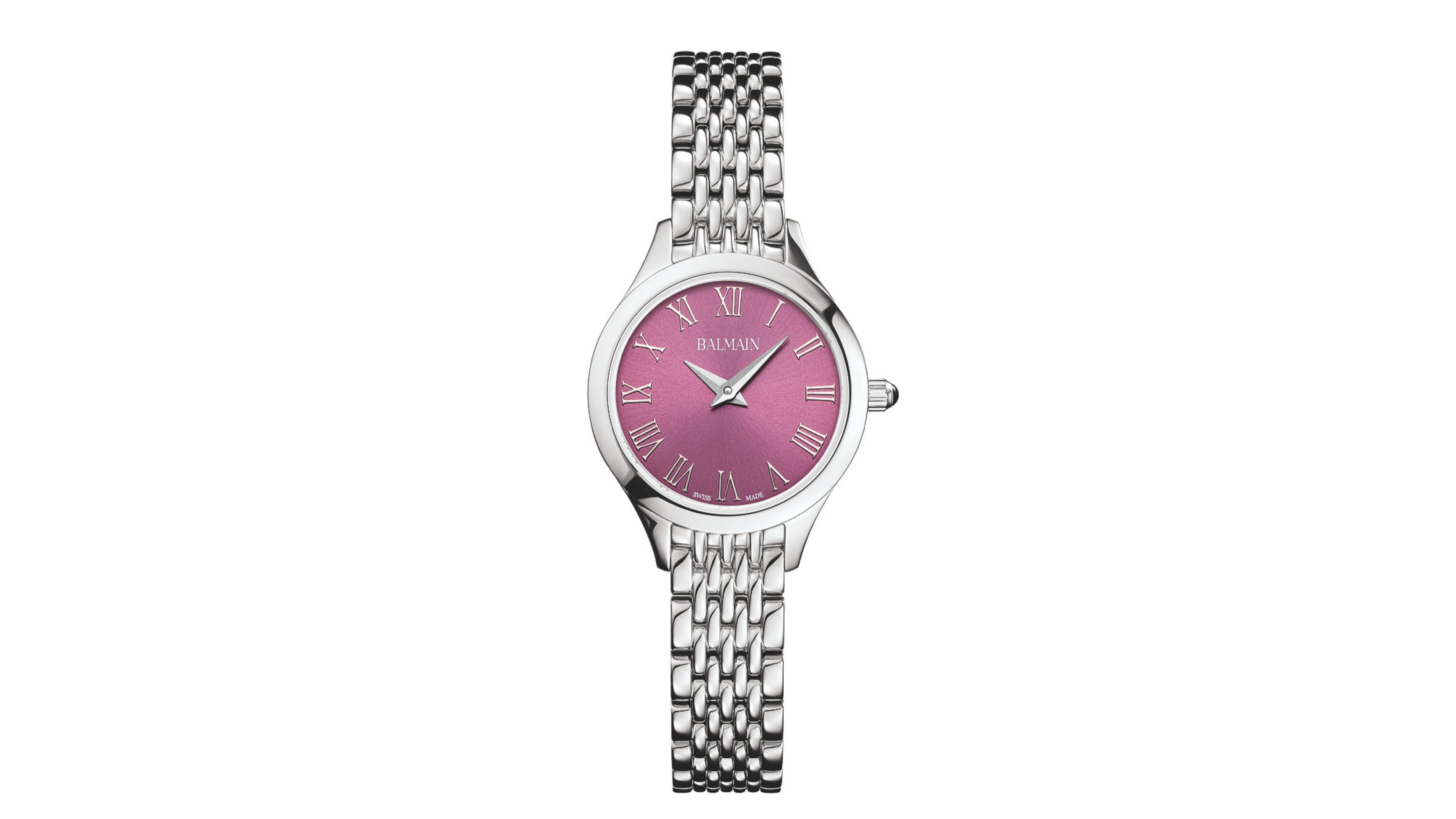 Balmain Women's Swiss Quartz Analog Balmain Ii Xs Silver Stainless Steel Watch 25mm