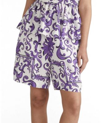 Plus Size Juniper Linen Easy Pull-On Shorts