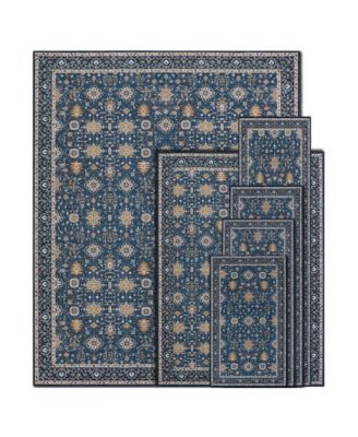 Aure Floral Slip Resistant Rugs