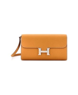 Pre-Owned HERMES Constance To Go Wallet Epsom