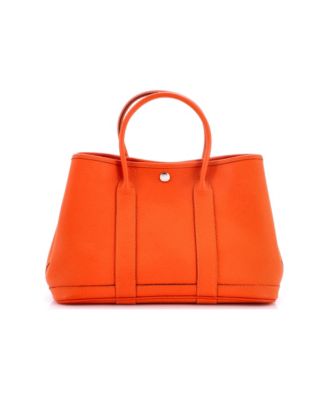 Pre-Owned HERMES 30 Garden Party Tote Leather