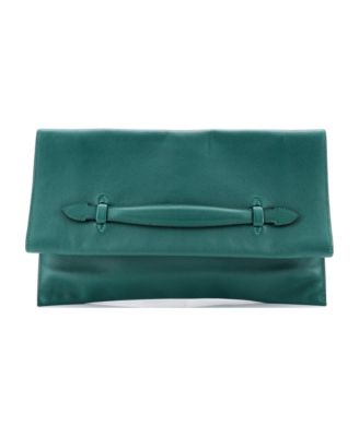 Pre-Owned HERMES Pliplat Clutch Evercolor
