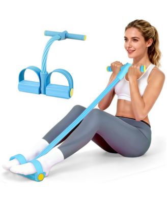 Upgraded 6 Tube Pedal Resistance Band With Handles Full Body Workout Equipment