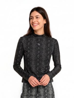 Women's Snake Pack Long-Sleeve Mesh T-Shirt