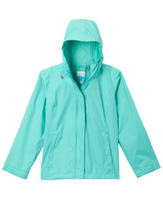 Girls' 5-16 Arcadia II Waterproof Hooded Jacket