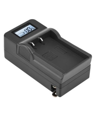 Compact Smart LCD Screen Charger for Olympus BLS-50