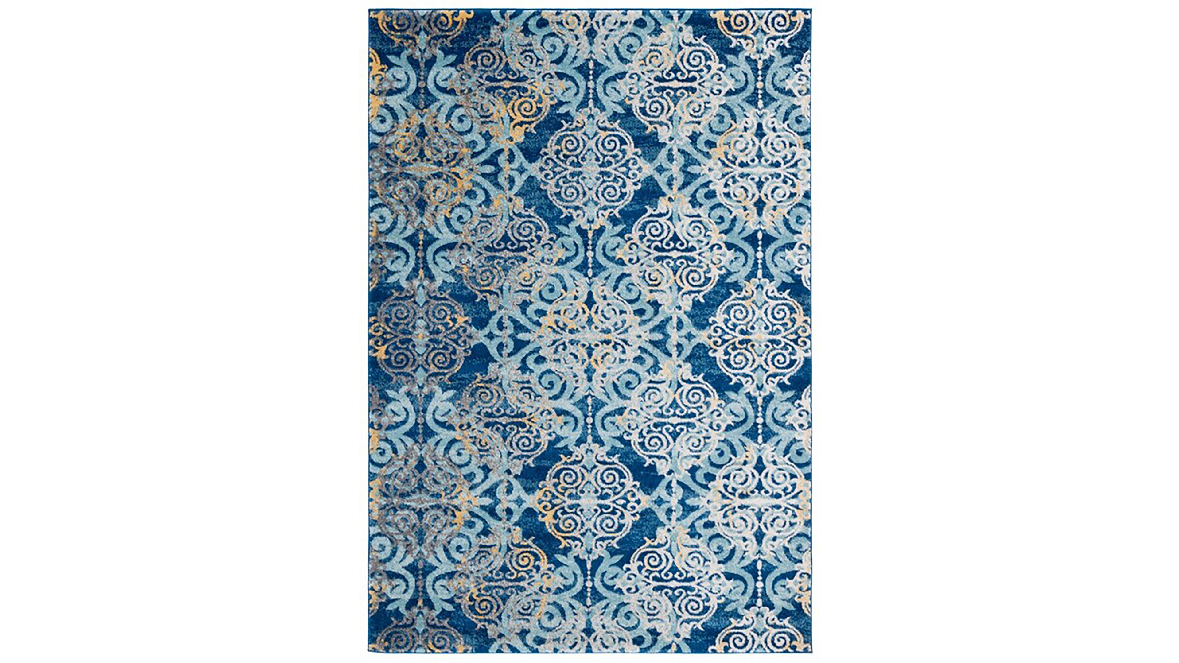 Safavieh Evoke EVK230 Royal and Light Blue 8' x 10' Area Rug