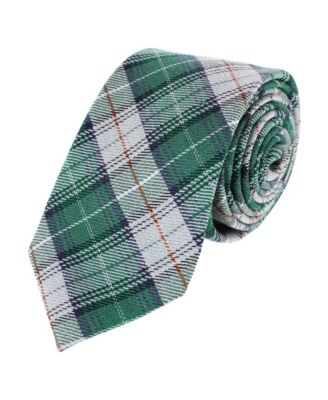 Men's Gerald Plaid Wool Blend Necktie