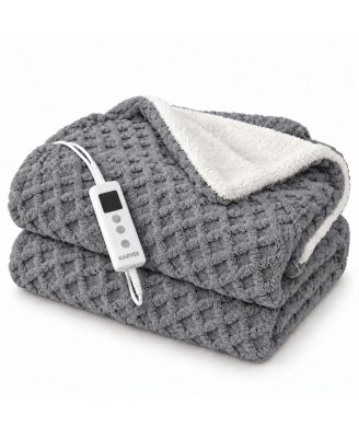 Heated Collection 10 Heat Levels, 1-9H Auto-Off, LCD Controller, Overheat Protection Throw Blanket