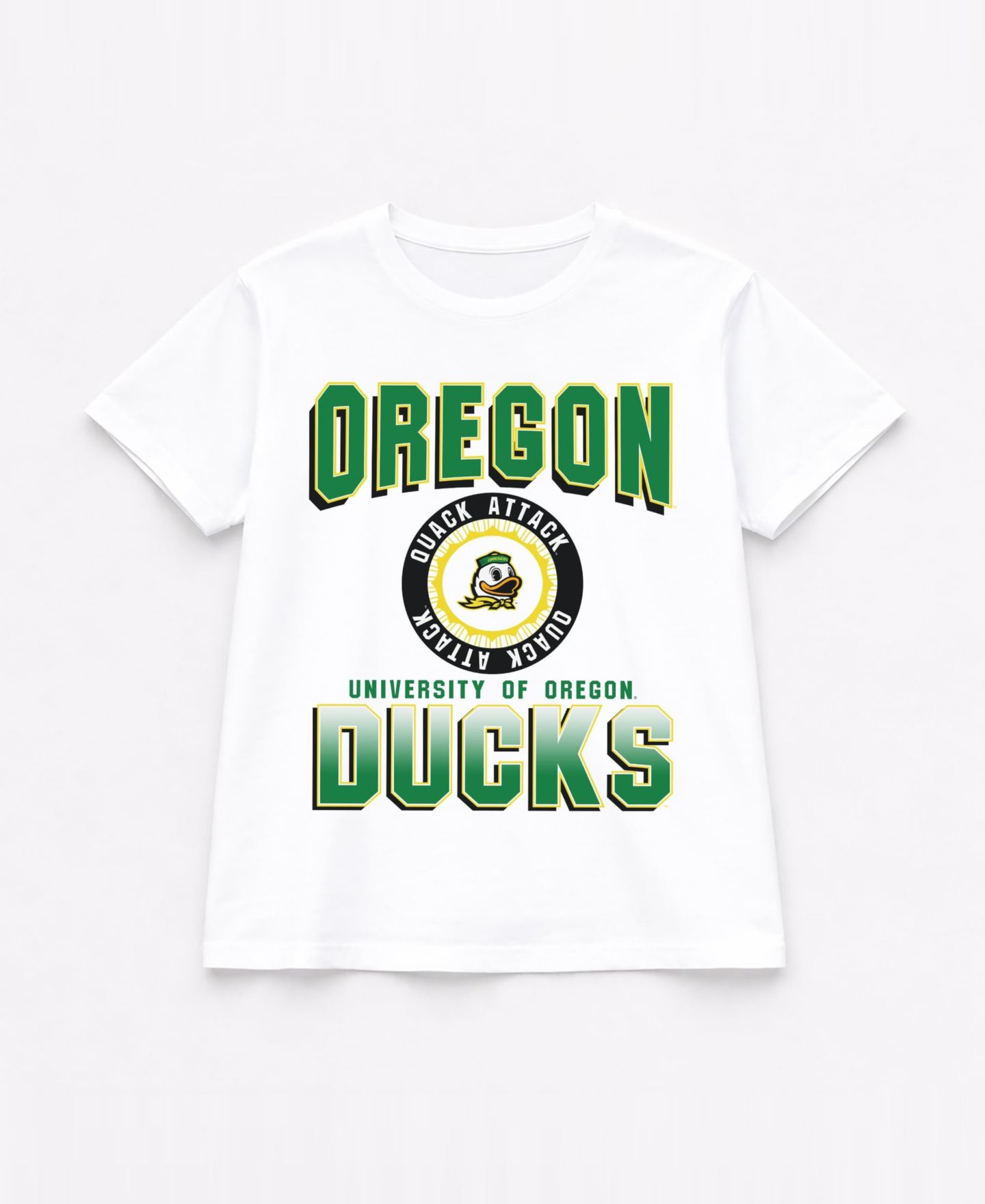 Женская футболка Gameday Couture White Oregon Ducks All-Time Classic Oversized Flowy — фото 4