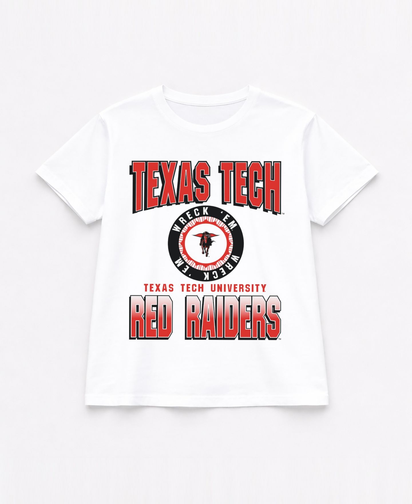 Женская футболка Gameday Couture White Texas Tech Red Raiders All-Time Classic Oversized Flowy — фото 5