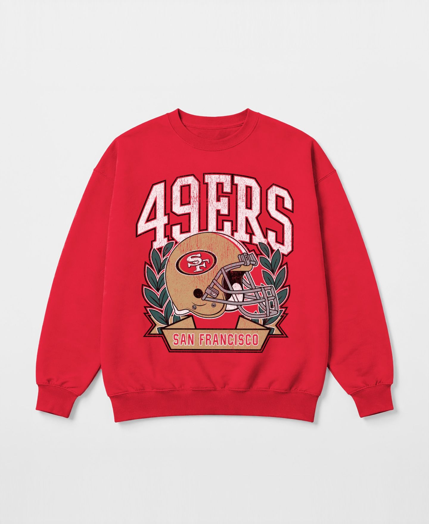 Женская толстовка Gameday Couture Scarlet San Francisco 49ers Classic Archives Premium Fleece — фото 5