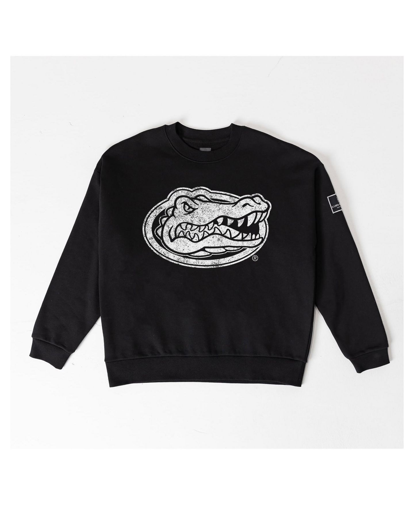Женская толстовка Gameday Couture Black Florida Gators Bold Move Black Label Premium Drop Shoulder — фото 6