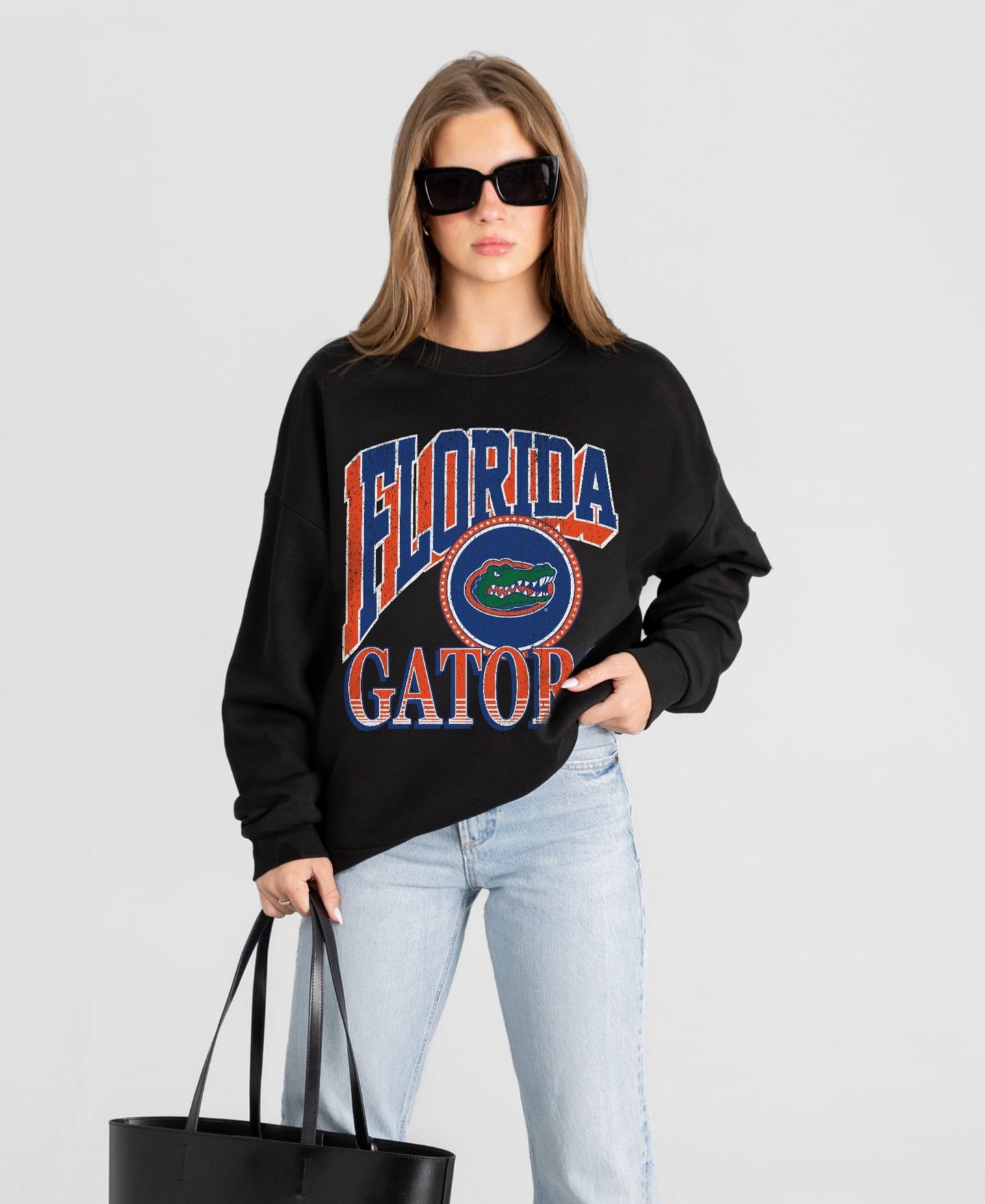 Женская толстовка Gameday Couture Black Florida Gators Victory Black Label Premium Drop Shoulder — фото 1