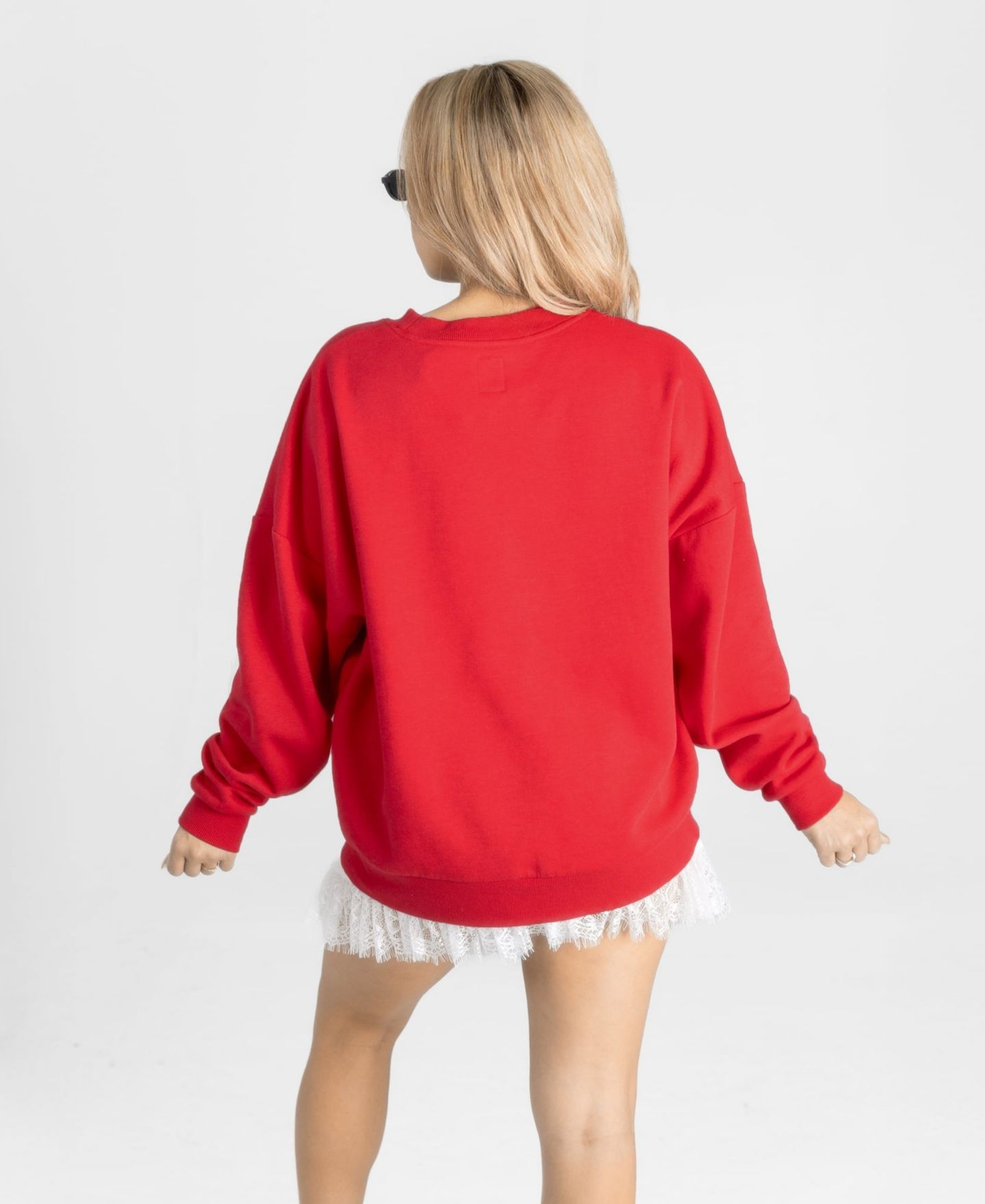 Женская толстовка Gameday Couture Cardinal Arizona Cardinals Main Character Oversized Premium Drop Shoulder — фото 2