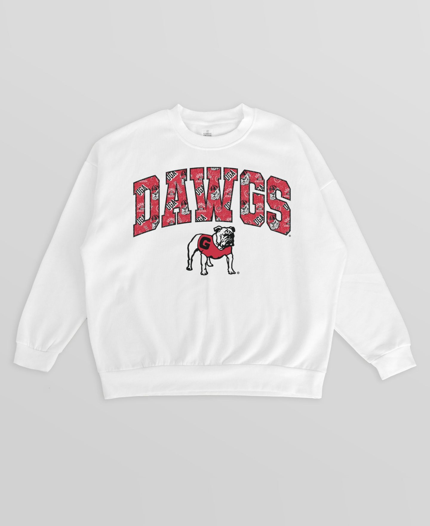 Женская толстовка Gameday Couture White Georgia Bulldogs Sweet Play — фото 5