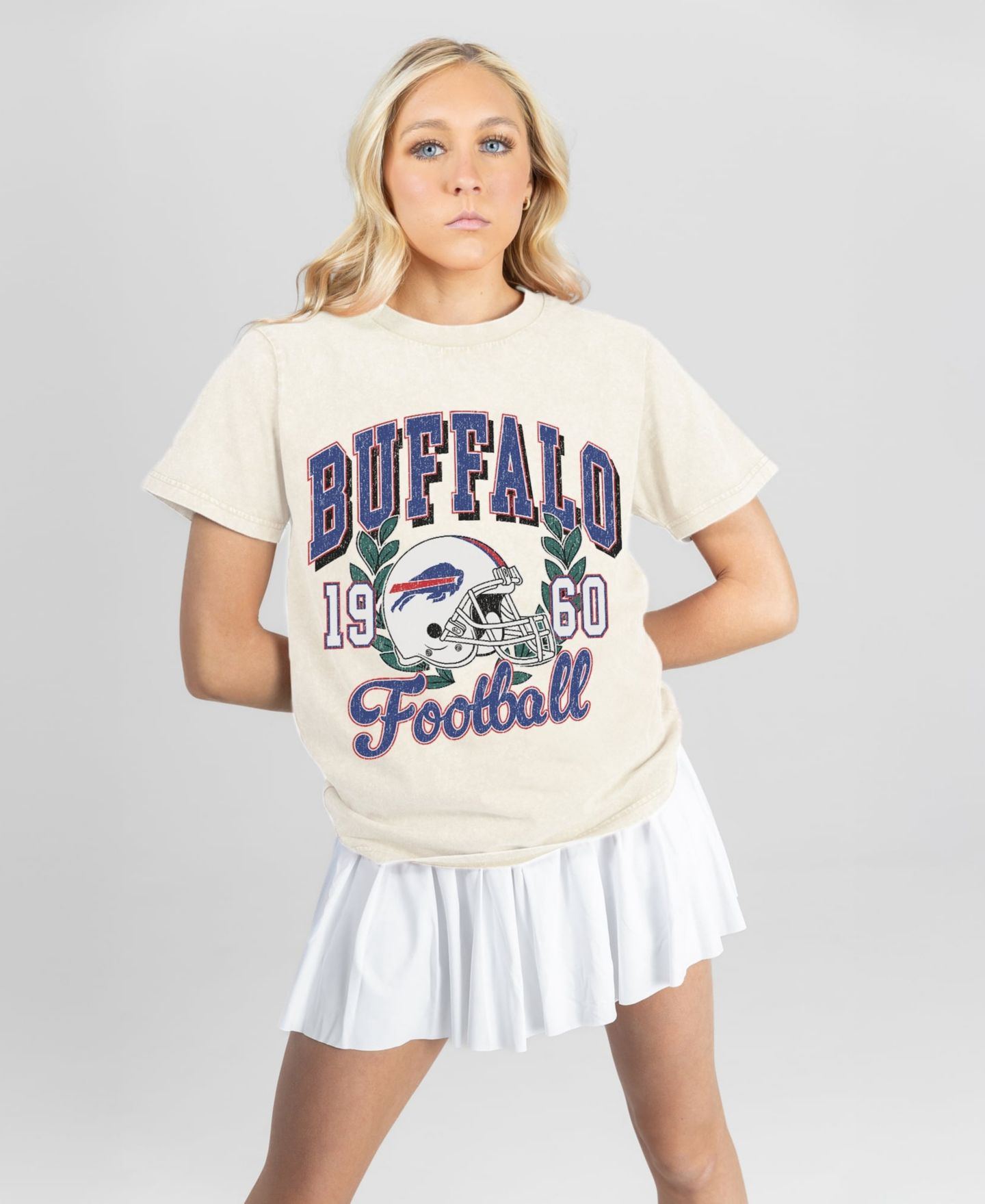 Женская футболка Gameday Couture Natural Buffalo Bills Raised on Victory — фото 1