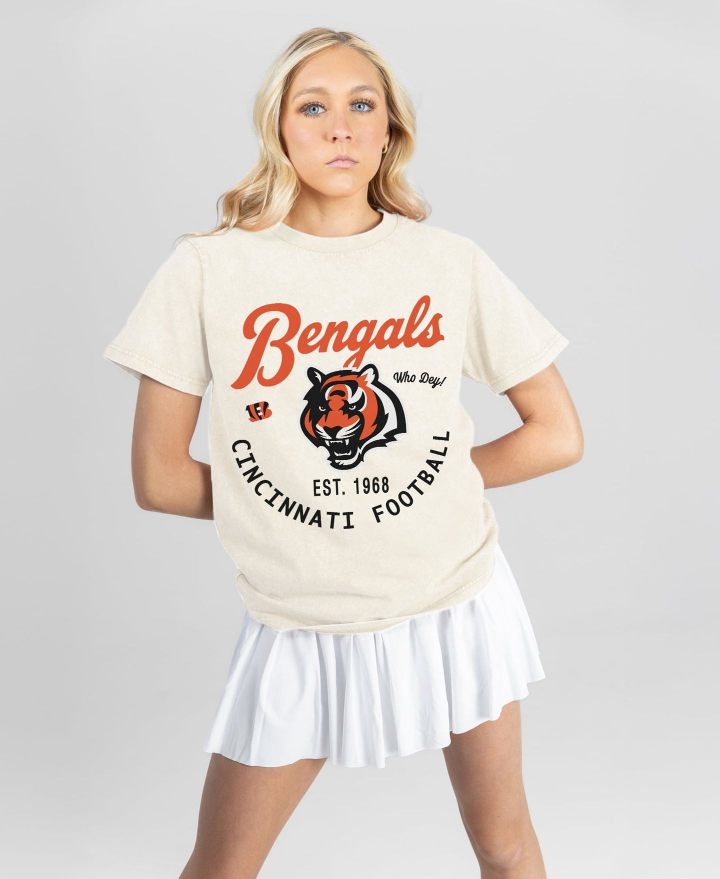 Женская футболка Gameday Couture Natural Cincinnati Bengals You Know Our Name — фото 1