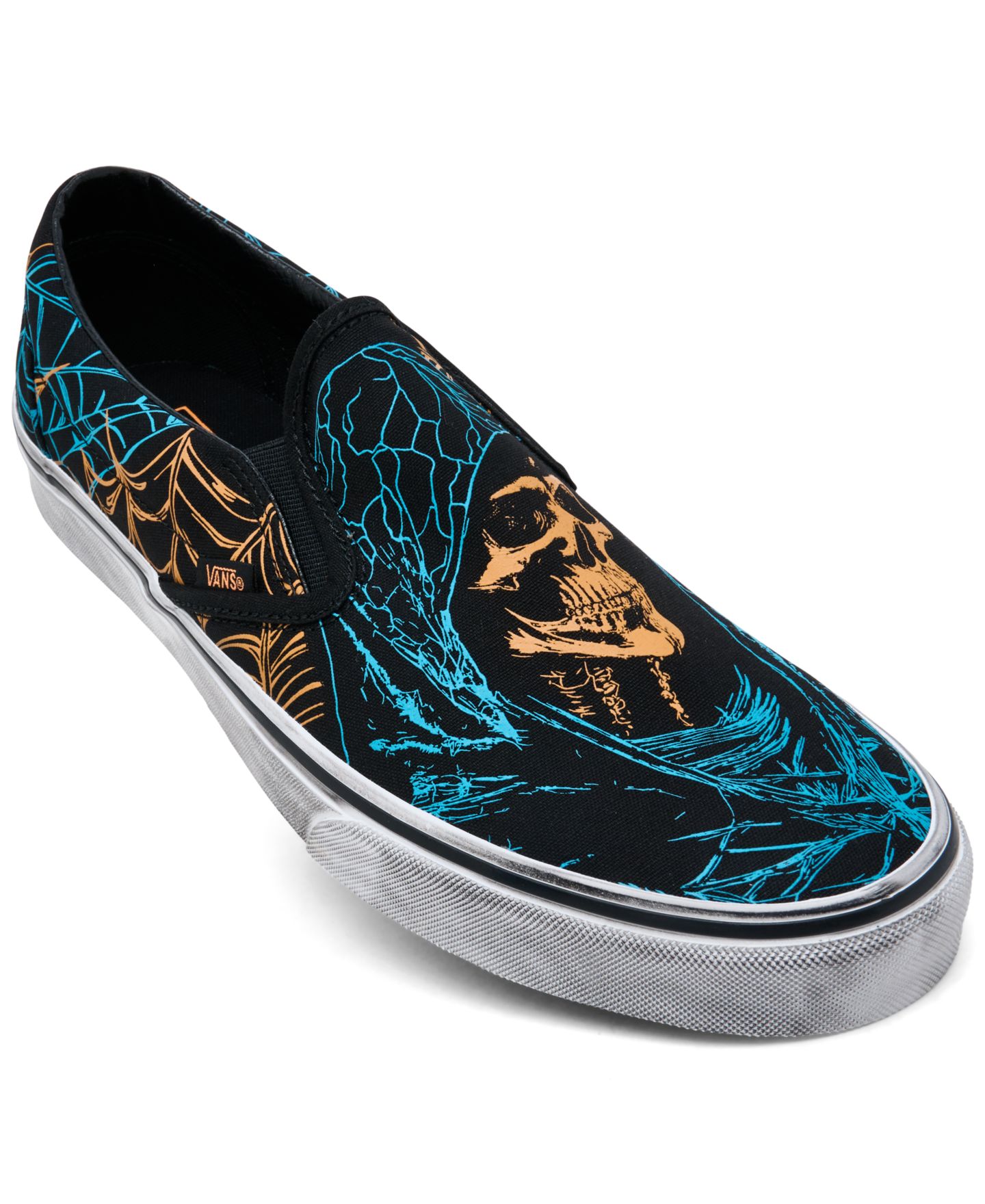 Мужские кроссовки Vans Classic Slip-On Lifestyle, цвет: Чёрный — фото 6