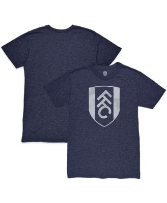 Men's Heather Navy Fulham Mono Crest Twisted Tri-Blend Slub T-Shirt