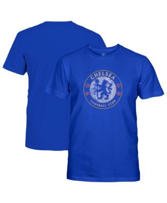 Big Boys' and Girls' Blue Chelsea Color Badge T-Shirt