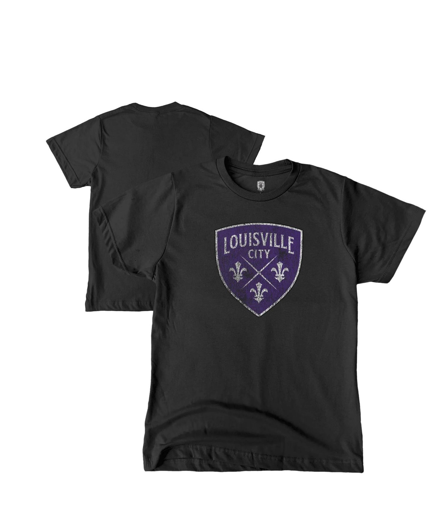 Детская футболка 1863FC Black Louisville City FC Color Badge — фото 1