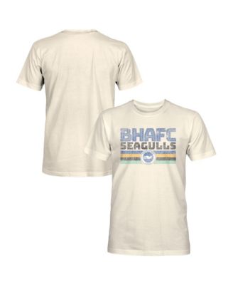 Men's Tan Brighton and Hove Albion Retro Stripes T-Shirt