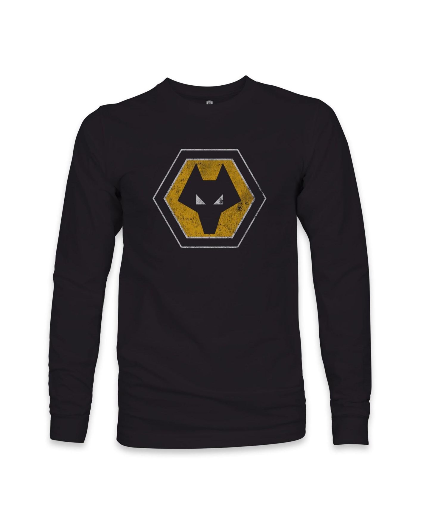 Мужская футболка 1863FC Black Wolverhampton Wanderers Color Badge Long-Sleeve — фото 2