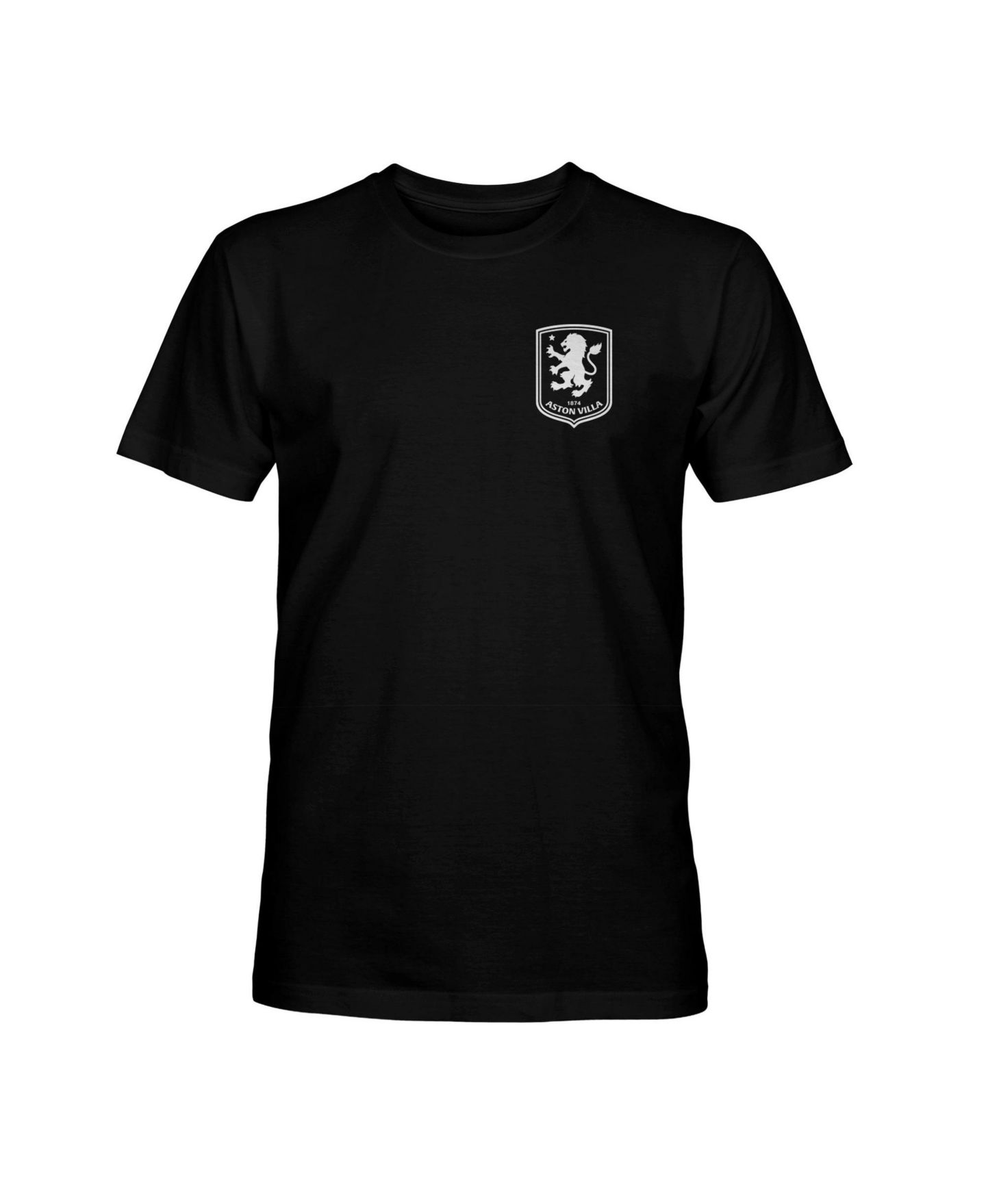 Мужская футболка 1863FC Black Aston Villa Mono Badge — фото 2
