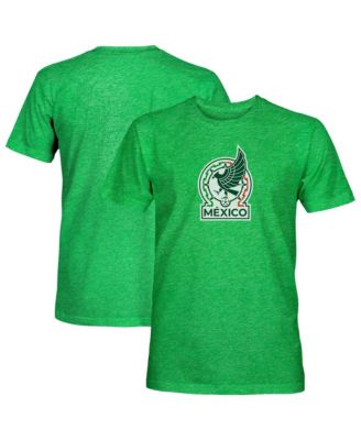 Men's Green Mexico National Team Color Badge Tri-Blend T-Shirt