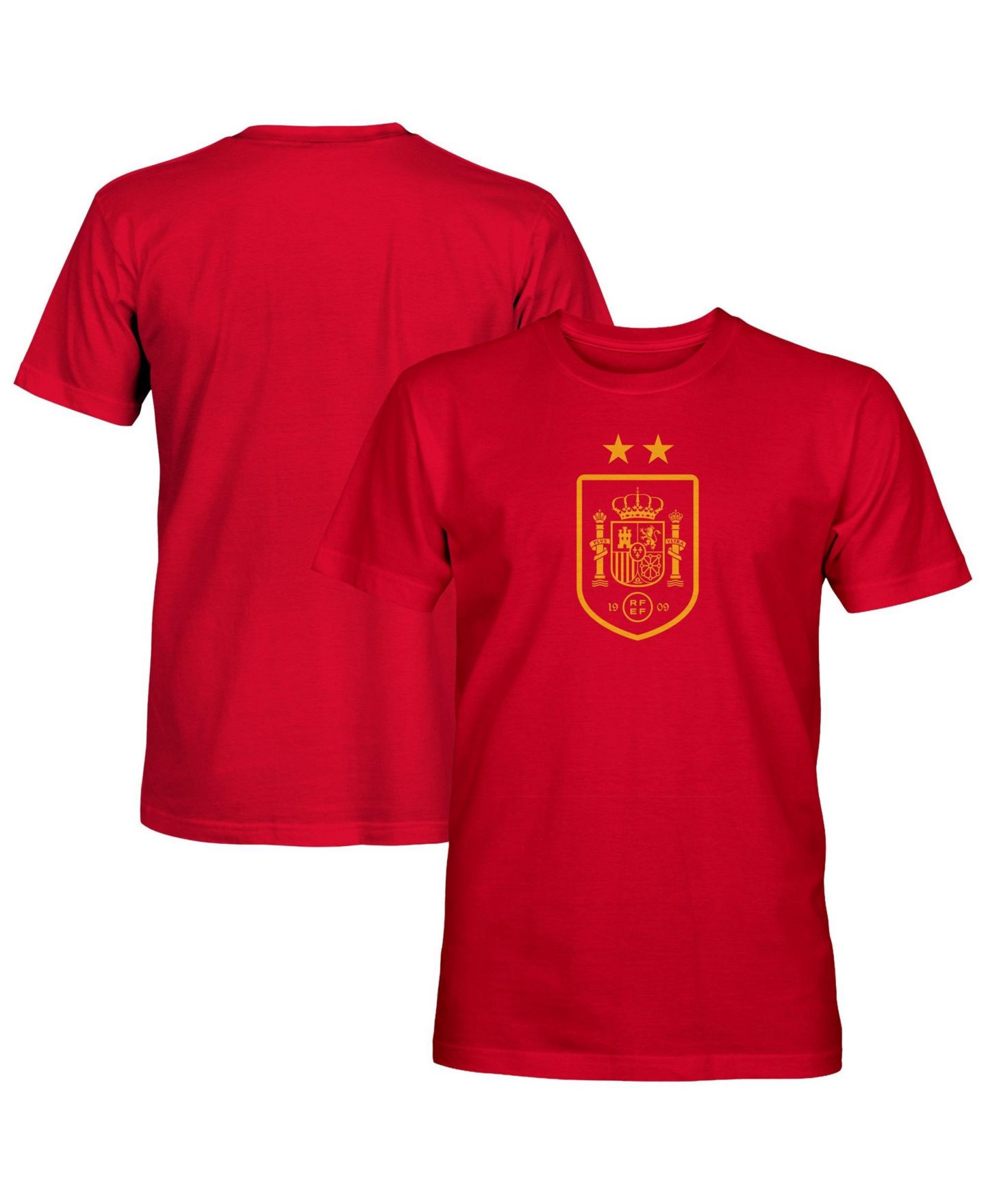 Мужская футболка 1863FC Red Spain National Team Mono Badge — фото 1