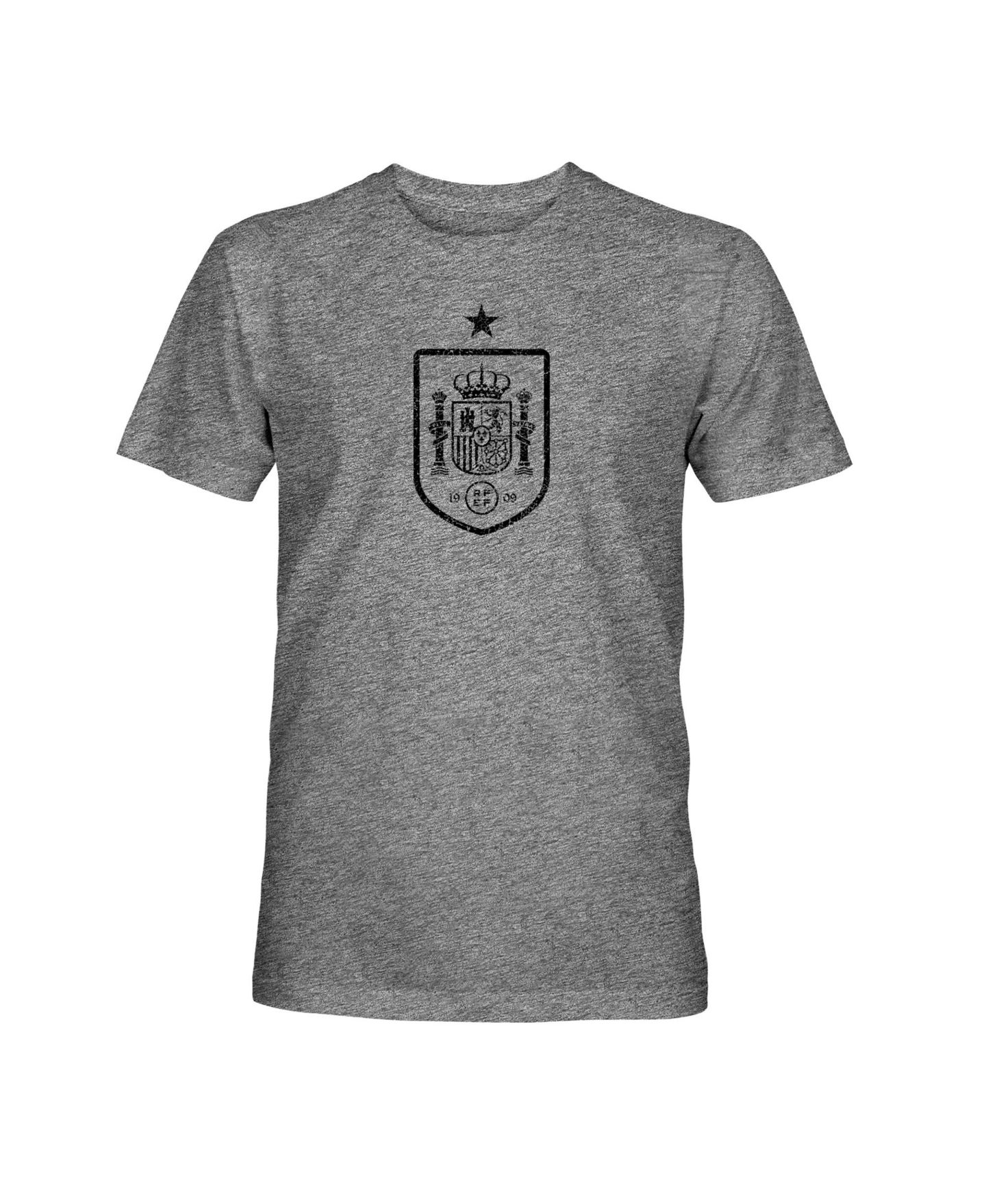 Мужская футболка 1863FC Gray Spain National Team Mono Badge Vintage Tri-Blend — фото 2