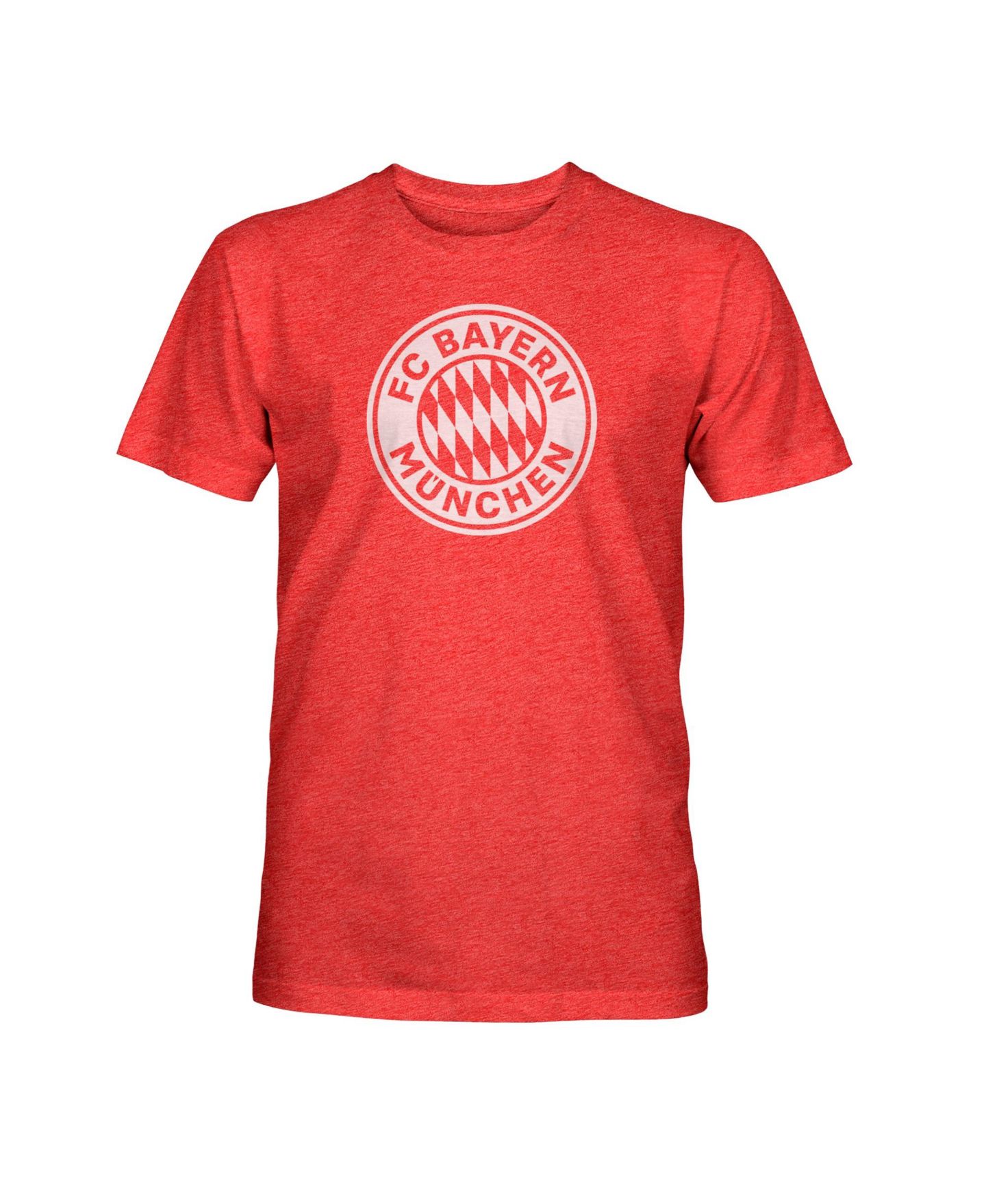 Мужская футболка 1863FC Red Bayern Munich Mono Badge Vintage Tri-Blend — фото 2