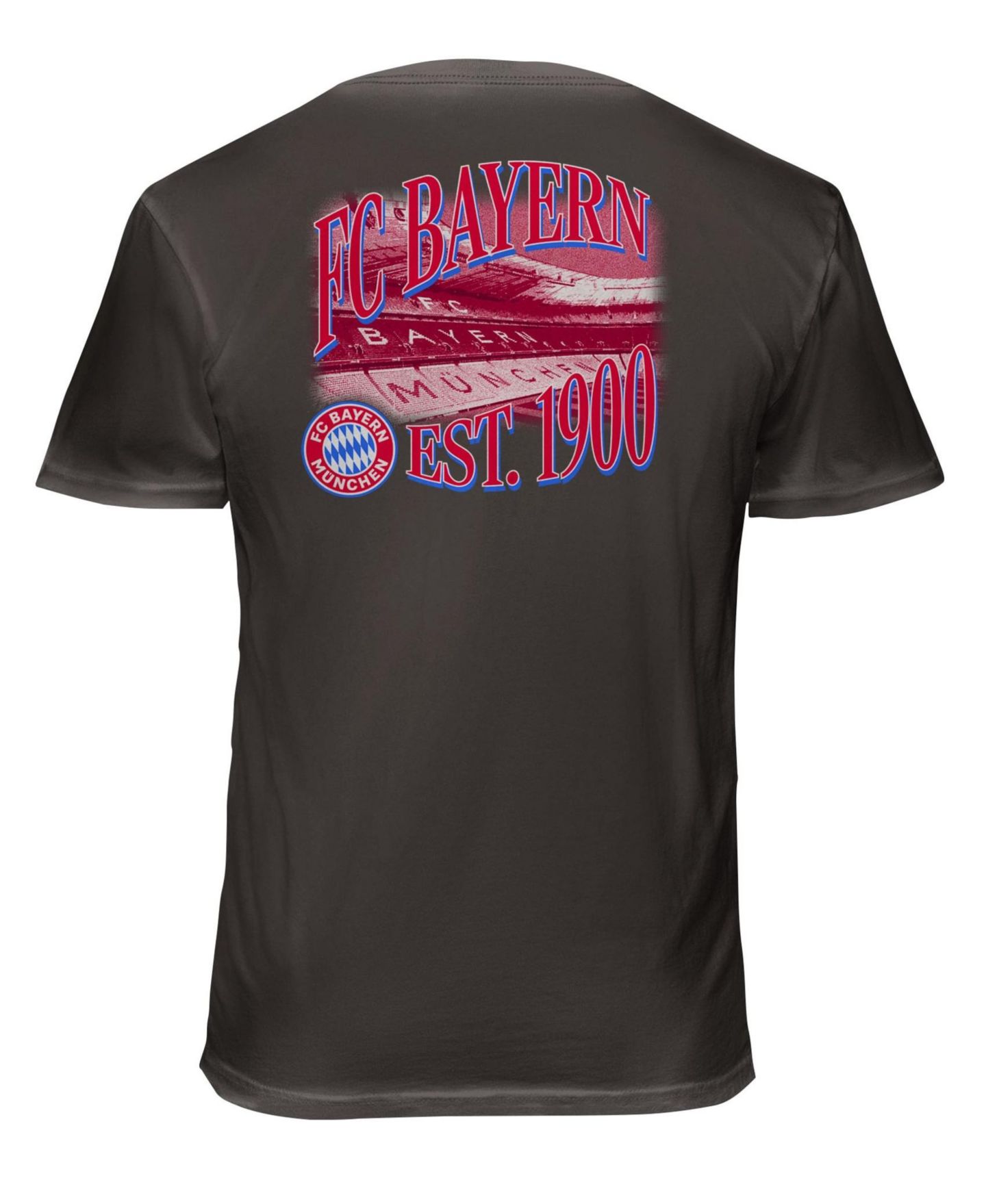 Мужские футболки 1863FC Heather Gray Bayern Munich Duo-Tone Stadium Soft Wash — фото 3