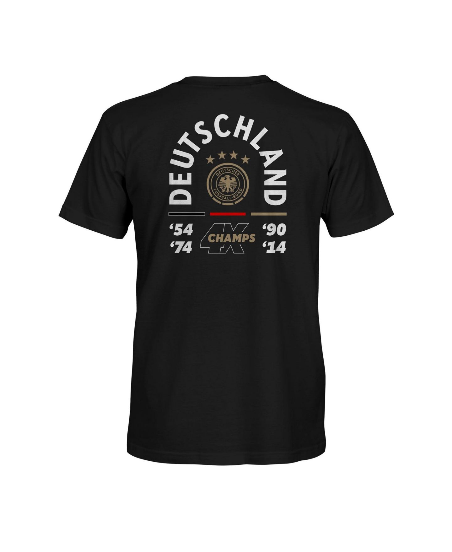 Мужская футболка 1863FC Black Germany National Team True To Glory Heavyweight — фото 3