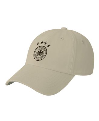 Men's Cream Germany National Team Retro Badge Crew Adjustable Hat