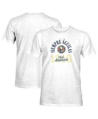 Men's White Club America Team Arch T-Shirt
