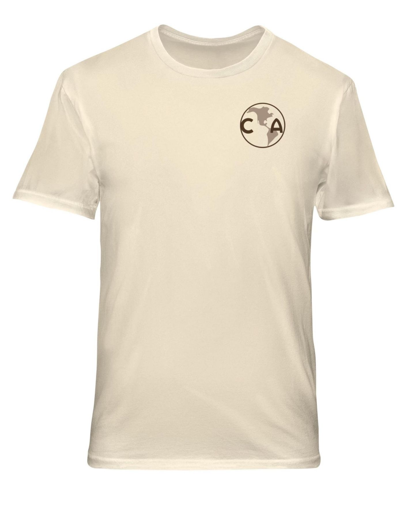 Мужская футболка 1863FC Cream Club America Vintage Soft Wash — фото 2