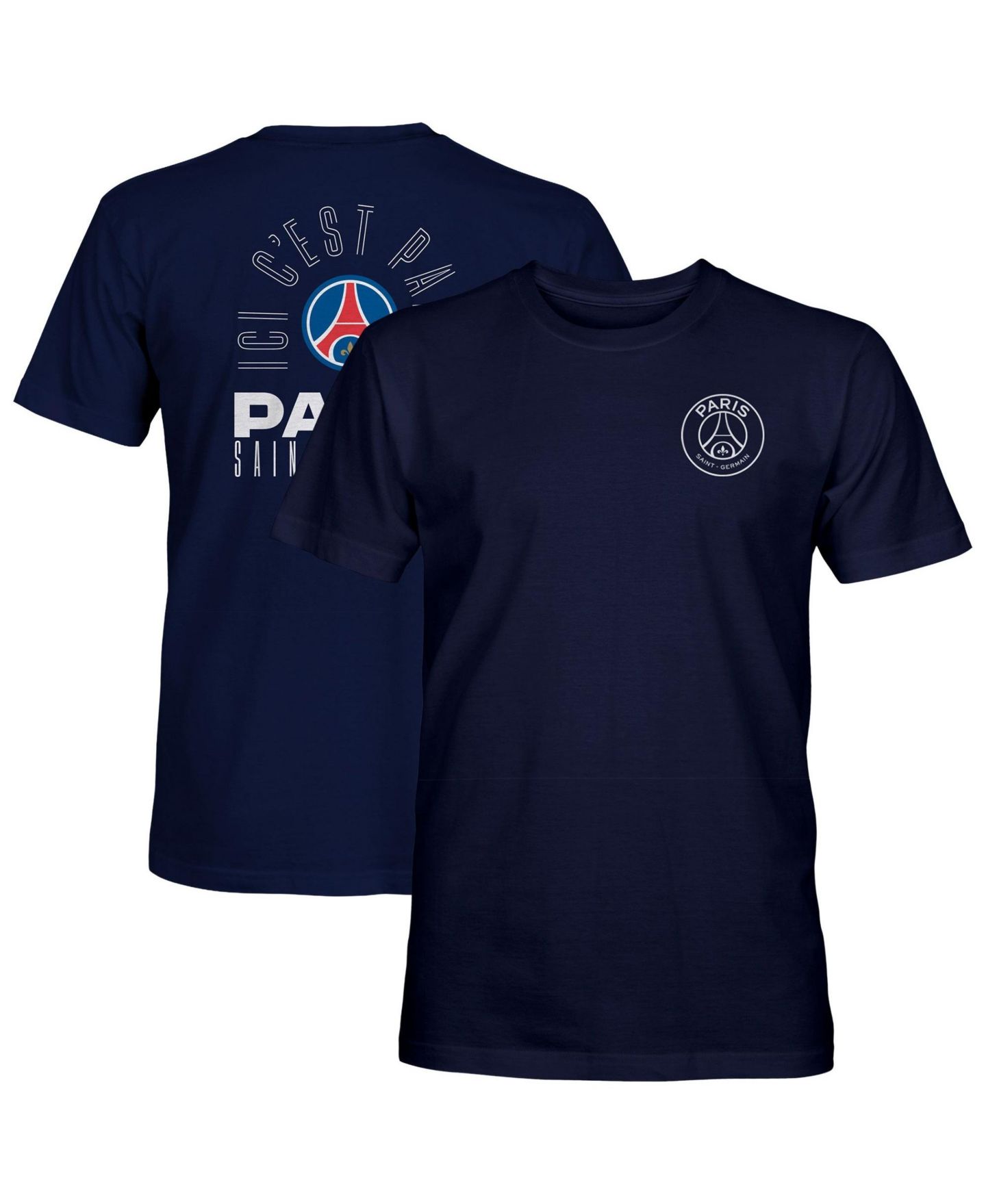Мужская футболка 1863FC Navy Paris Saint-Germain True To Glory Heavyweight — фото 1