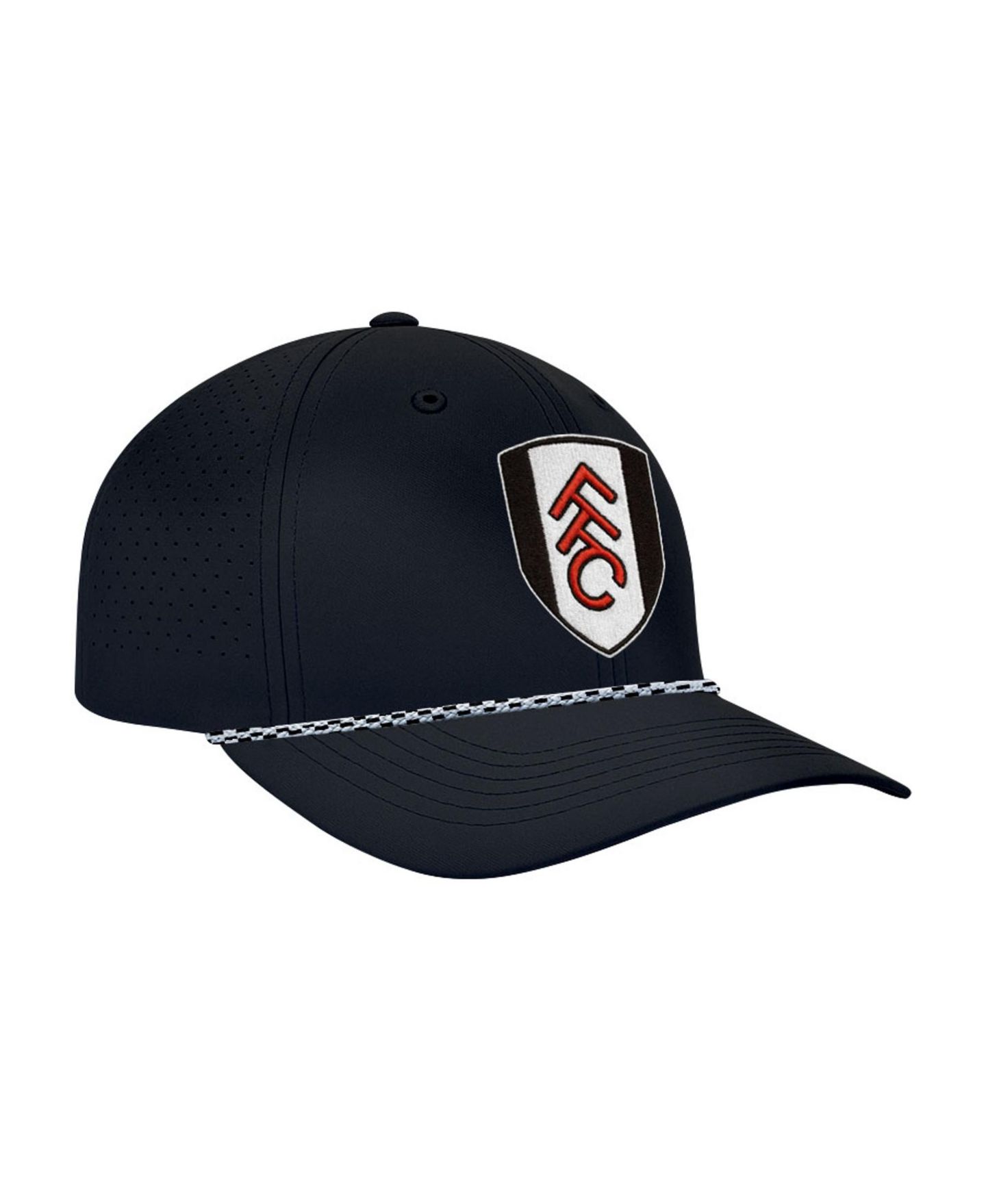 Мужская кепка 1863FC Black Fulham Color Badge Airflow Adjustable Hat — фото 3